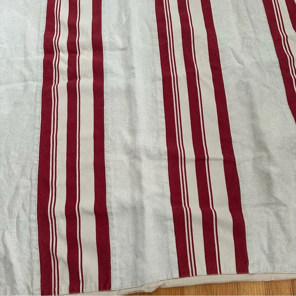 Pottery Barn Stripe Red And Cream 50